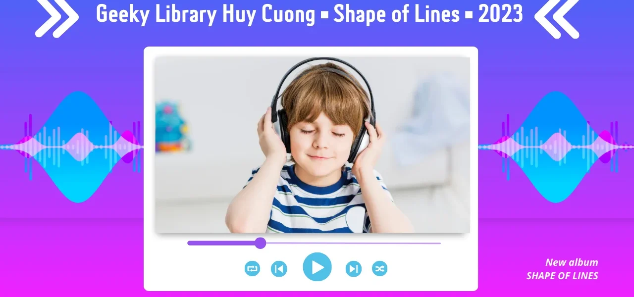 Geeky Library Huy Cuong • Shape of Lines • 2023